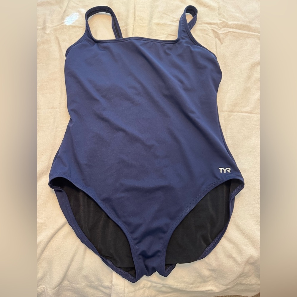 TYR Ladies Navy One Piece Swimsuit